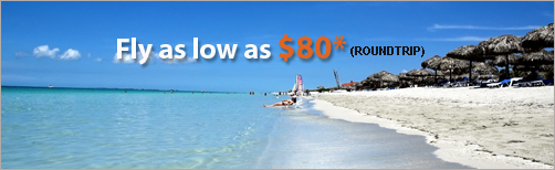 Fly as low as $80*