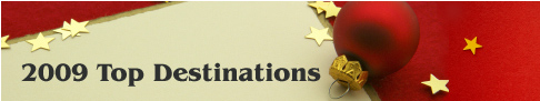2009 Top Destinations