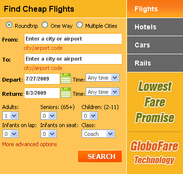 Book Flights & Airline Tickets with OneTravel.com