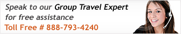 Speak to our Group Travel Expert for Free Assistance