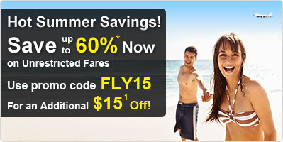  Escape the Winter's Chill! Save up to 60%* on flights now