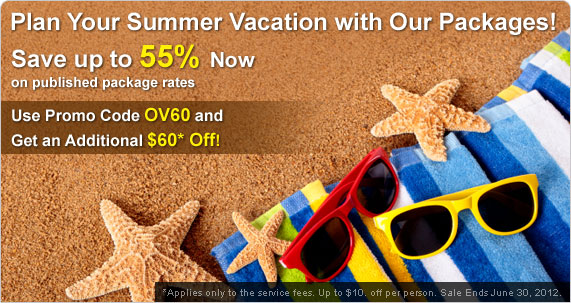 Search Best Vacation Packages and Save BIG