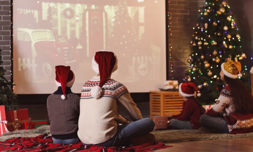 watching Christmas movies